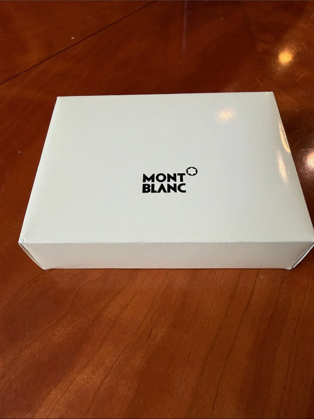 Mont Blanc 4810 Westside Key Ring & Coin Case New In Box Brown Leather